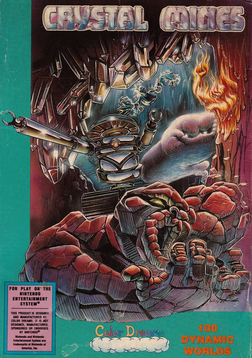 Crystal Mines (USA) (Unl) box art